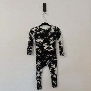 Ready Set Romper Tie Dye Front-Opening Romper